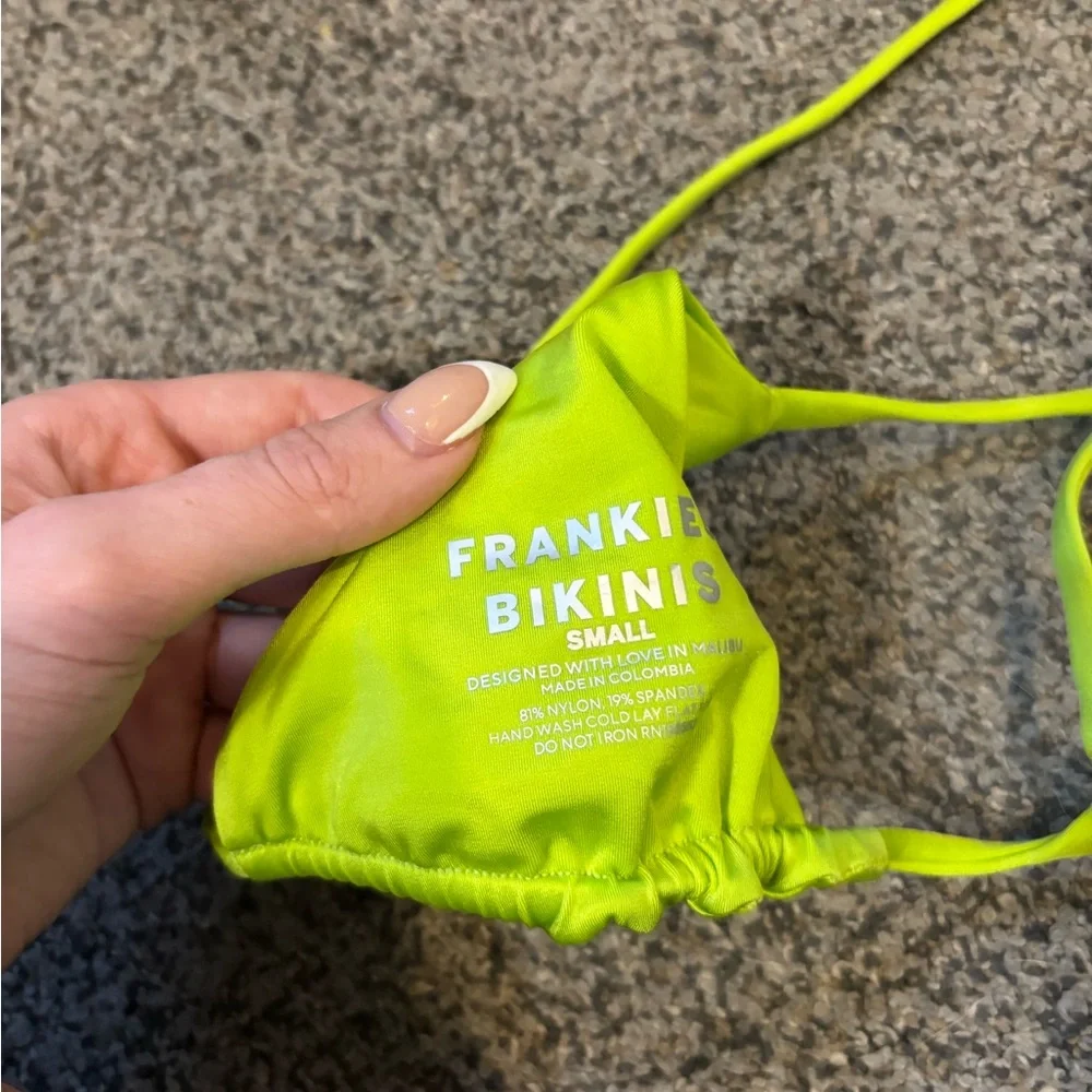 Frankie’s Bikinis Green Bikini
